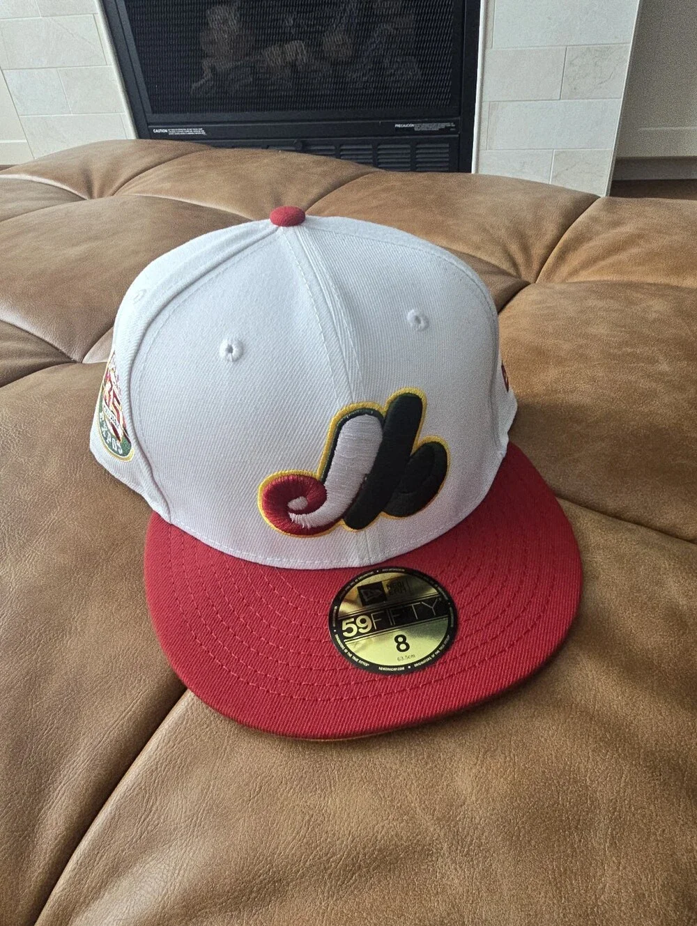 Lot Of 9 Montréal Expos New Era 5950 MLB Baseball Hats Size 8